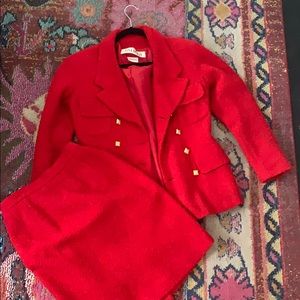 1980s Tahari Skirt Suit for Nieman Marcus